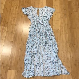 Romper with long back